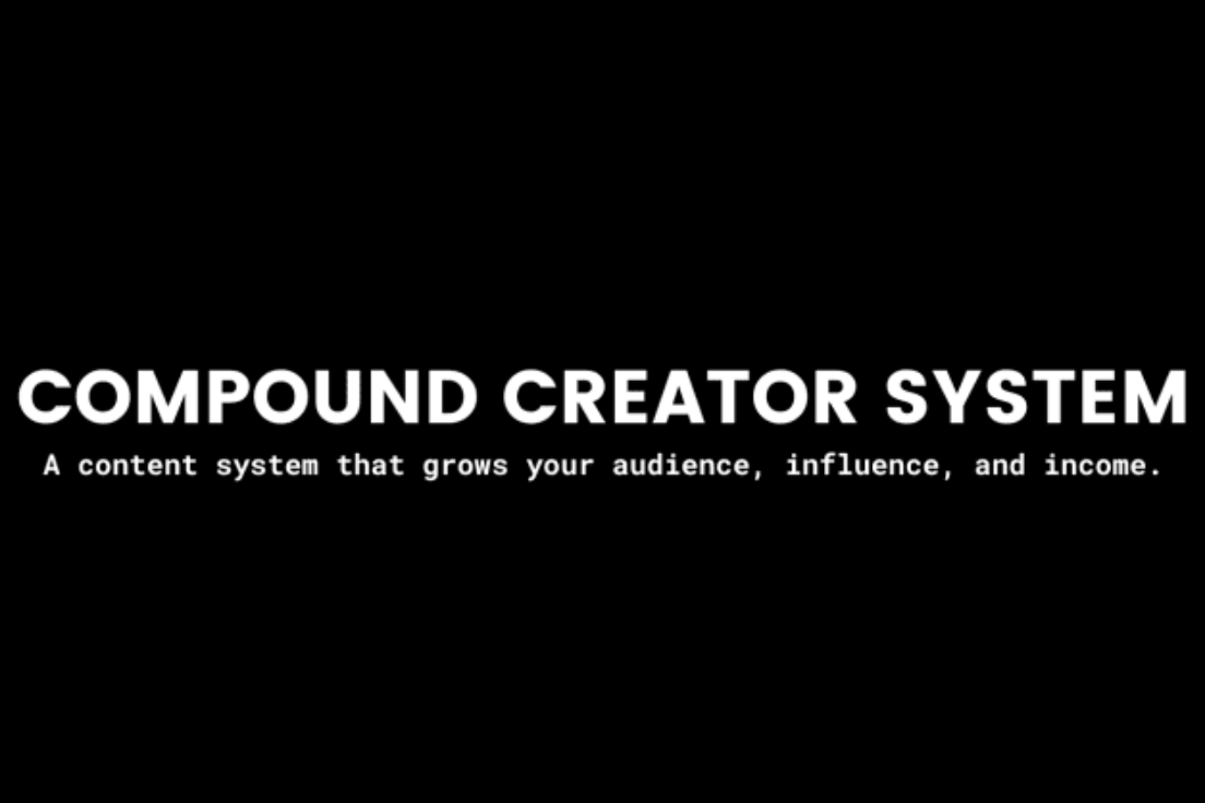 Sean Anthony – The Compound Creator System + Bonus